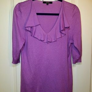 😊Alex Marie M lavendar colored sweater